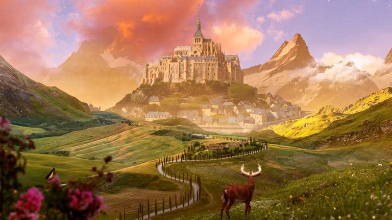 Ancient architecture Landscape Wallpaper