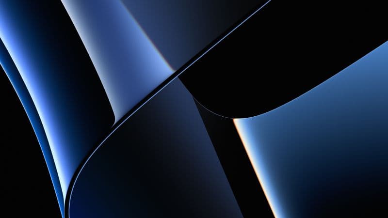 Apple MacBook Pro Blue Wallpaper