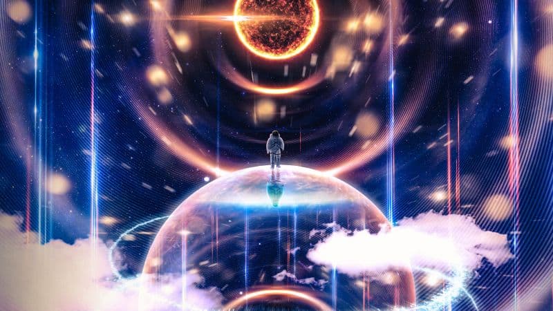 Astronaut Surreal Wallpaper