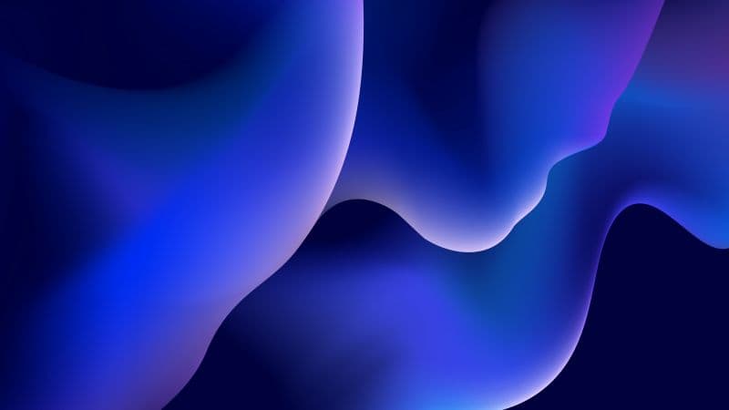 iOS Blue background Wallpaper