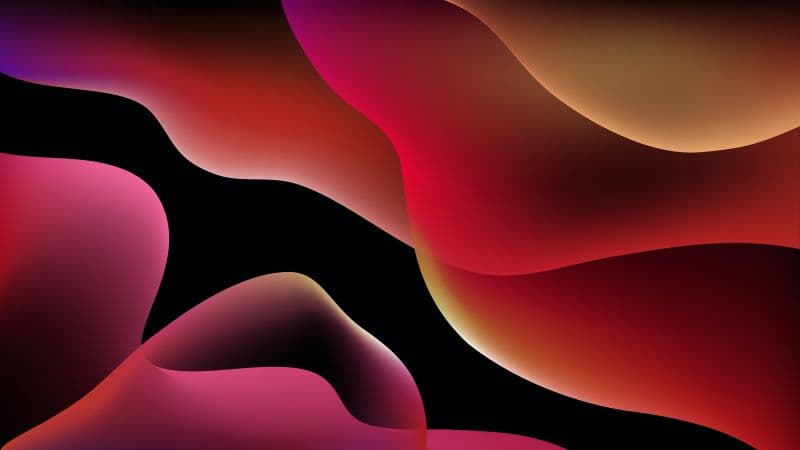 Blob Background iOS Wallpaper