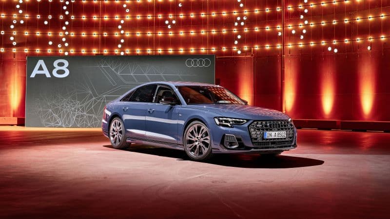 Audi A8 quattro S line 2021 Wallpaper