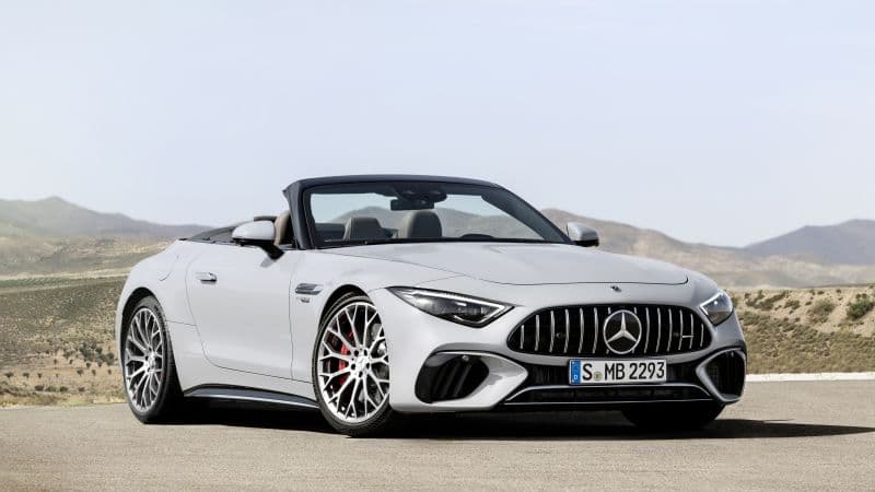Mercedes-AMG SL 55 4MATIC Luxury sports cars Wallpaper