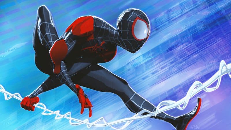 Miles Morales Spider-Man: Into the Spider-Verse Wallpaper