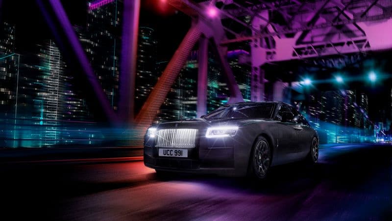 Rolls-Royce Ghost Black Badge Colorful Wallpaper