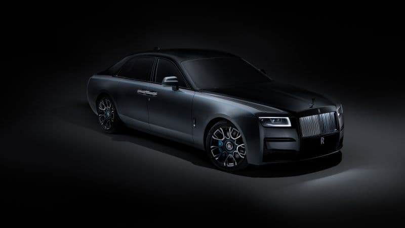 Rolls-Royce Ghost Black Badge 8K Wallpaper