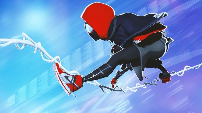 Miles Morales Spider-Man: Into the Spider-Verse Wallpaper