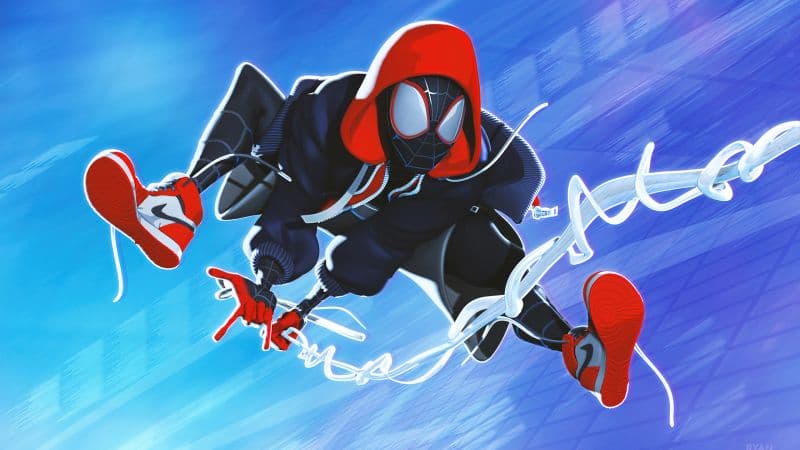 Miles Morales Spider-Man: Into the Spider-Verse Wallpaper