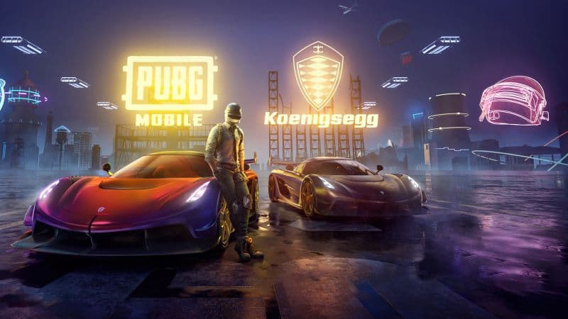PUBG MOBILE Koenigsegg Wallpaper