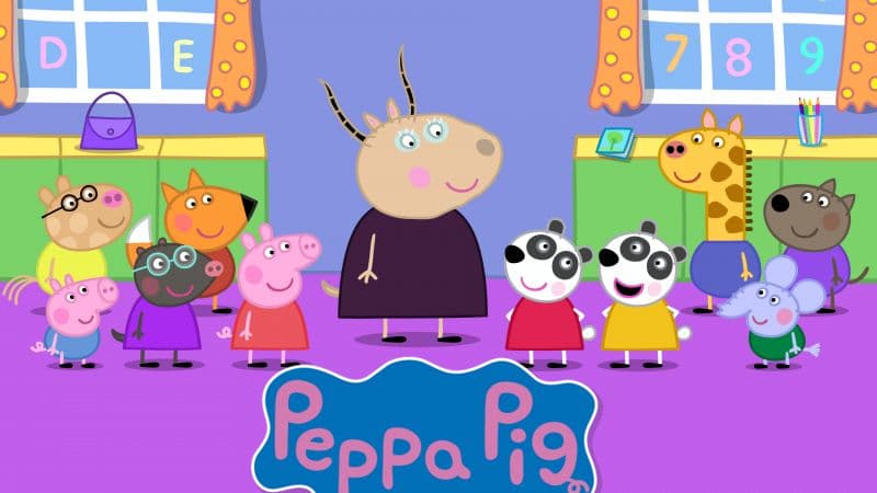 Peppa Pig Madame Gazelle Wallpaper