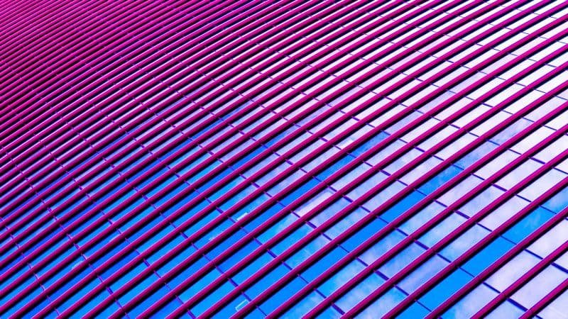 Facade Pink Wallpaper