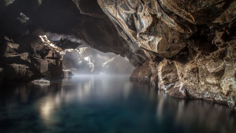 Grjótagjá Lava Cave Wallpaper