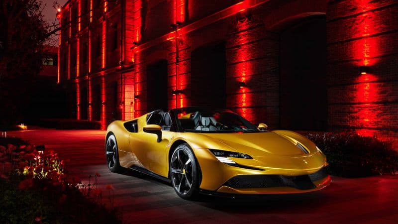 Ferrari SF90 Spider Exotic car Wallpaper