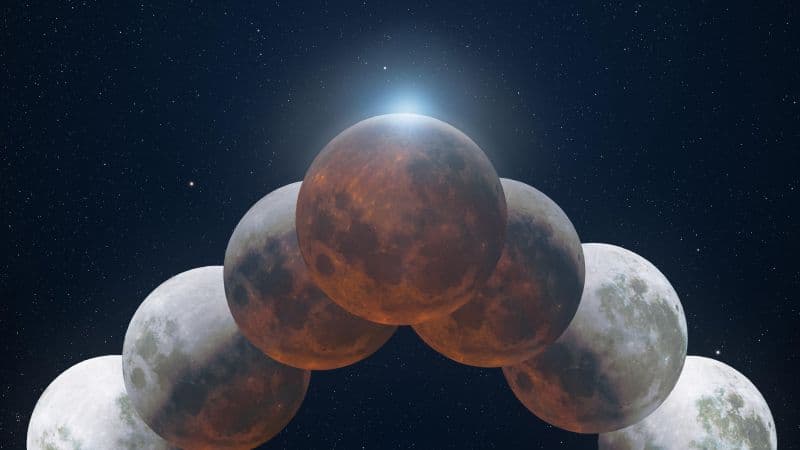 Moon Eclipse Wallpaper