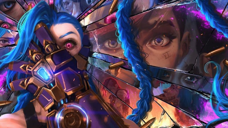 Jinx 5K Wallpaper