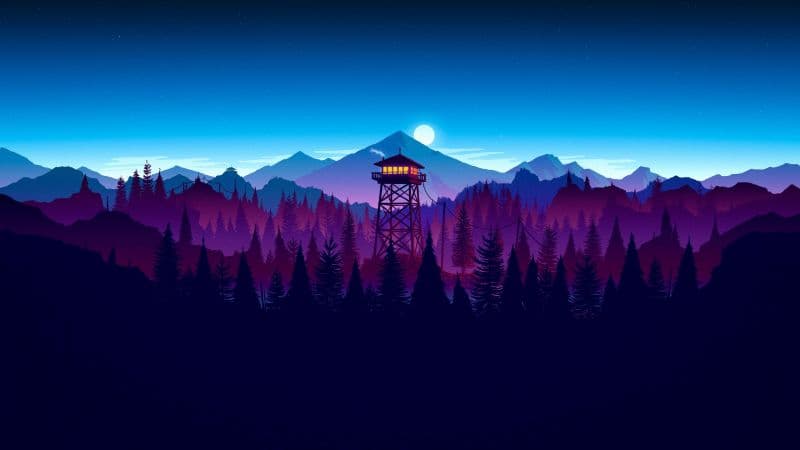 Firewatch Panorama Wallpaper