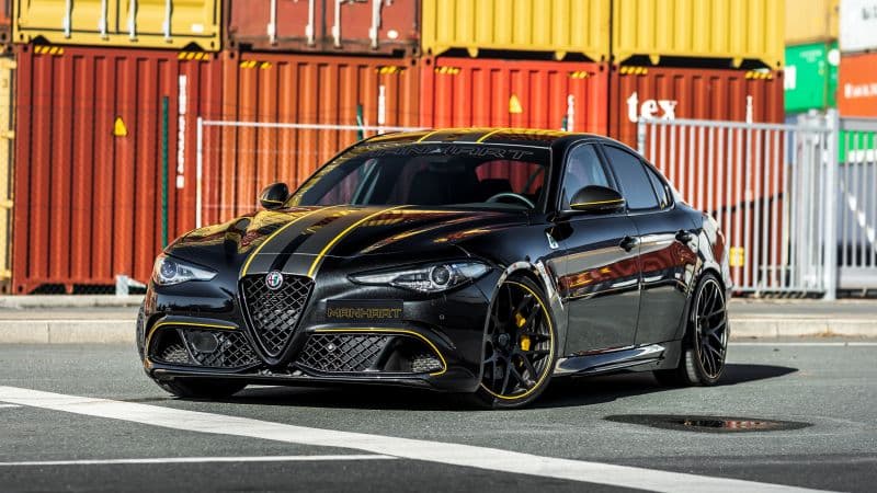 Manhart QV600 Alfa Romeo Giulia Wallpaper