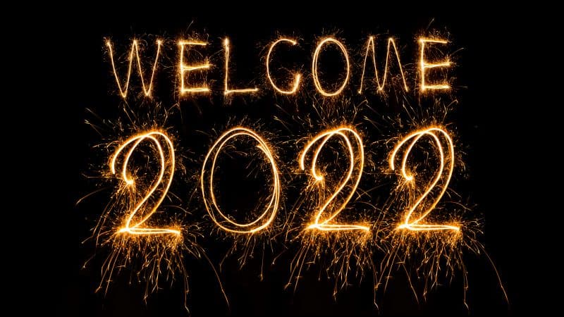 Welcome 2022 2022 New Year Wallpaper