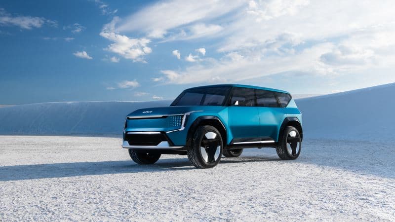 Kia EV9 Concept Electric SUV Wallpaper