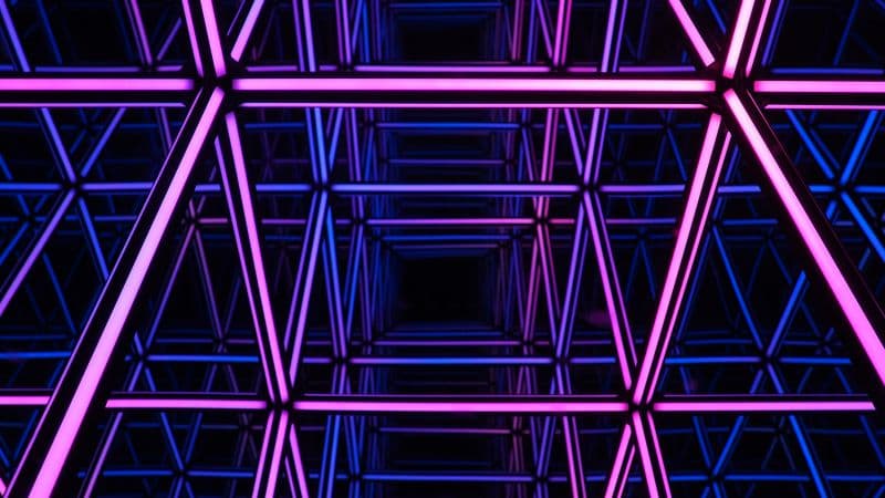 Light show Purple light Wallpaper