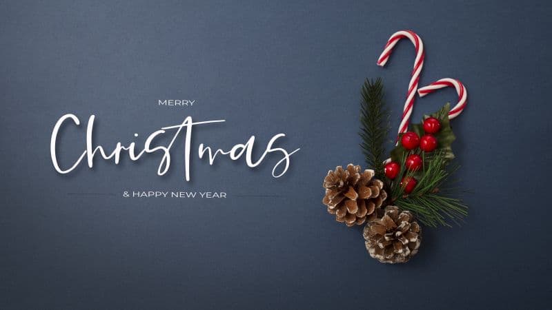 Merry Christmas Candy cane Wallpaper