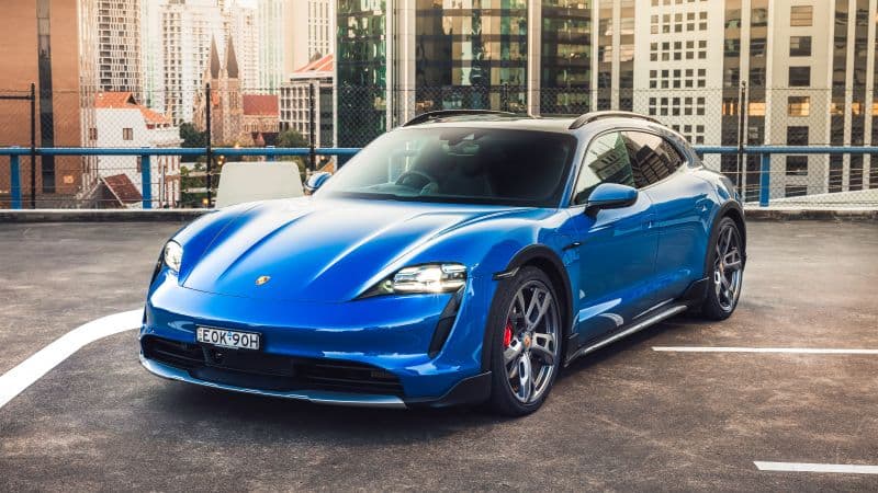 Porsche Taycan 4S Cross Turismo 2021 Wallpaper