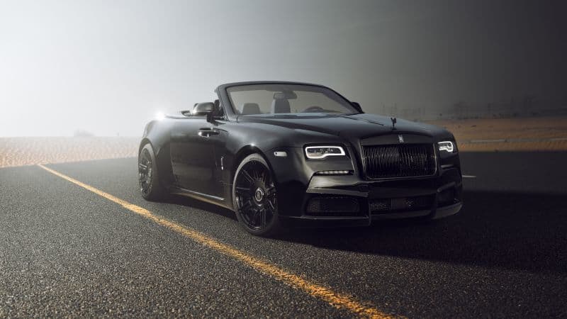 Spofec Rolls-Royce Dawn Black Badge Overdose Wallpaper