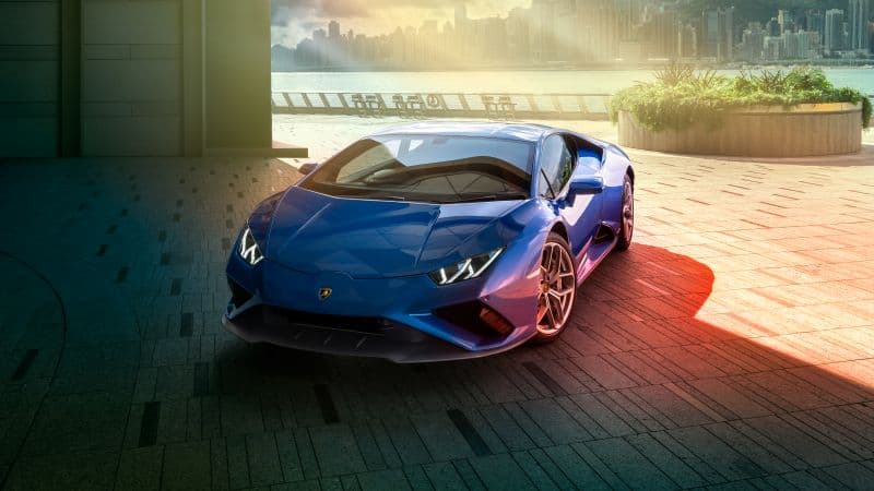 Lamborghini Huracan EVO RWD Aesthetic Wallpaper