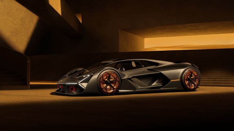 Lamborghini Terzo Millennio Aesthetic Wallpaper