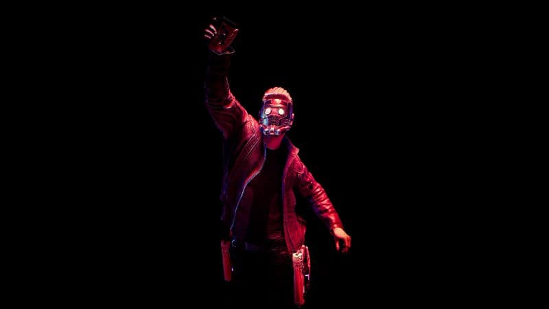 Star-Lord AMOLED Wallpaper