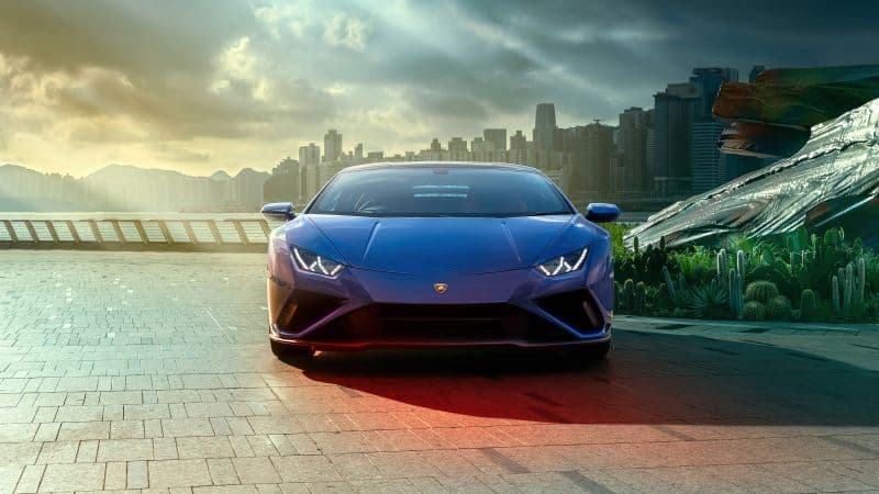 Lamborghini Huracan EVO RWD 2021 Wallpaper