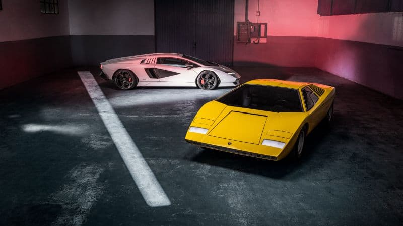 Lamborghini Countach LPI 800-4 5K Wallpaper
