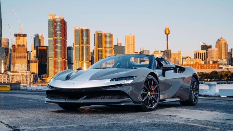 Ferrari SF90 Spider Supercar Wallpaper