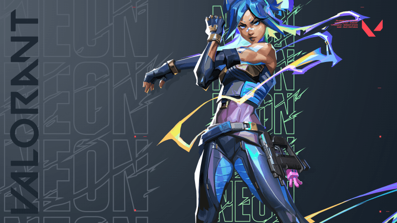 Neon (Valorant) Wallpaper