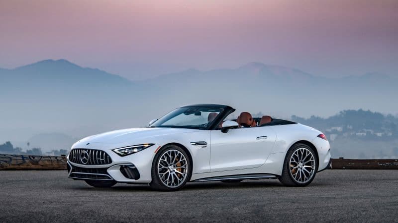 Mercedes-AMG SL 55 4MATIC 2022 Wallpaper