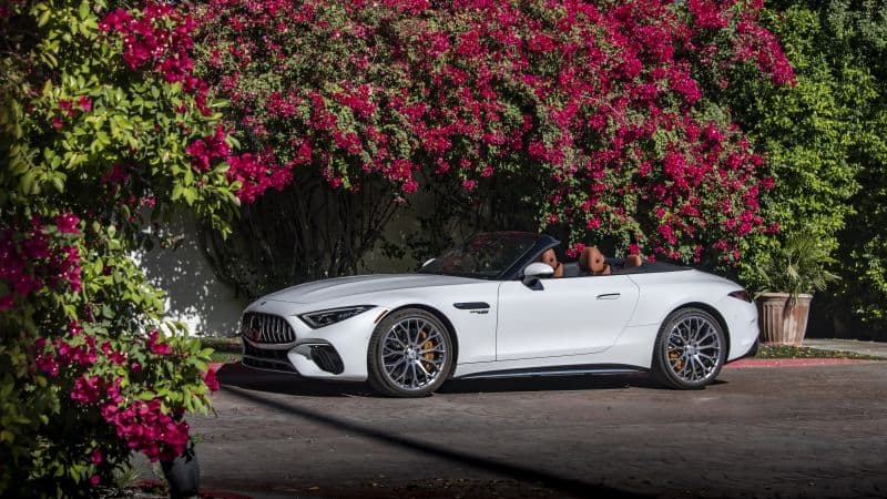Mercedes-AMG SL 55 4MATIC 5K Wallpaper
