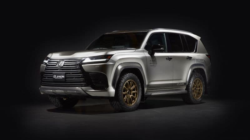 Lexus LX 600 Off-Road 8K Wallpaper