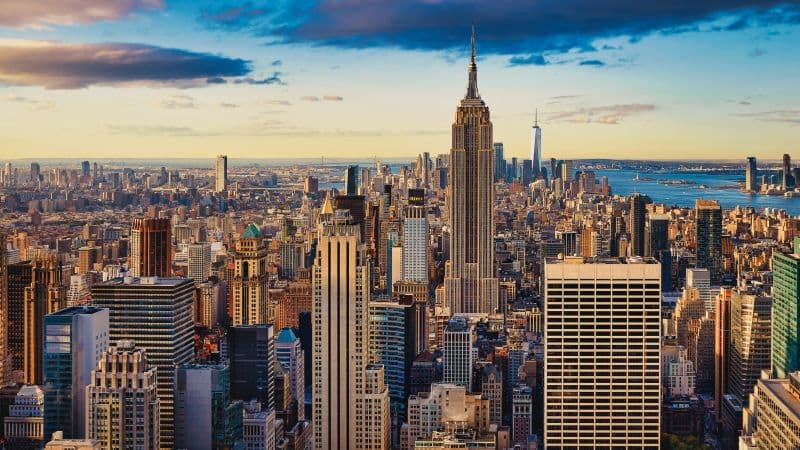 New York City Empire State Building Wallpaper