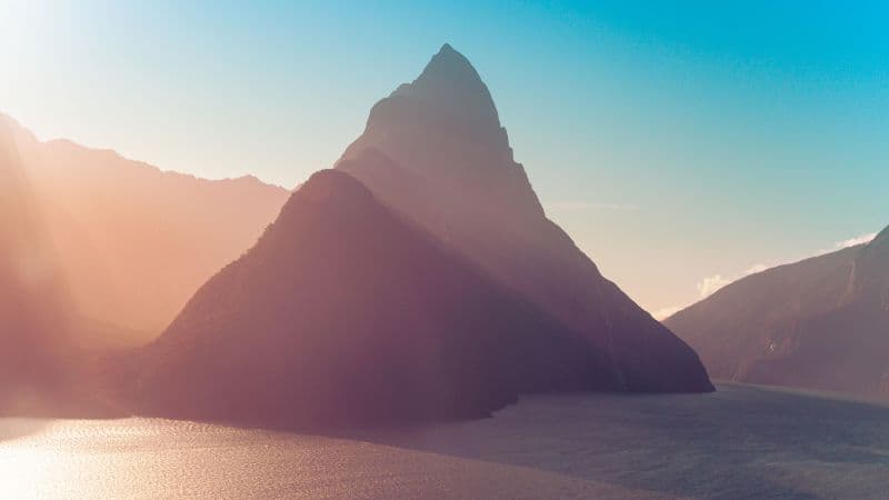 Mitre Peak New Zealand Wallpaper