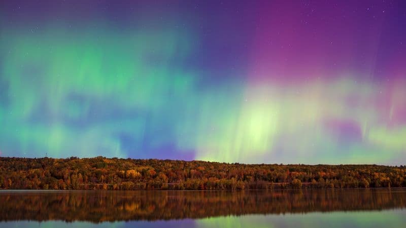 Aurora sky Aesthetic Wallpaper