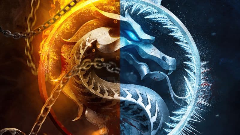 Mortal Kombat Fire and Ice Dragon Wallpaper
