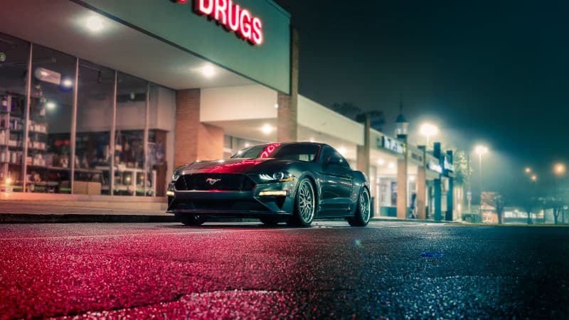 Ford Mustang Night Wallpaper