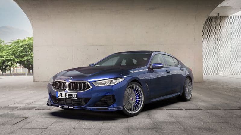 BMW Alpina B8 Gran Coupé Performance car Wallpaper