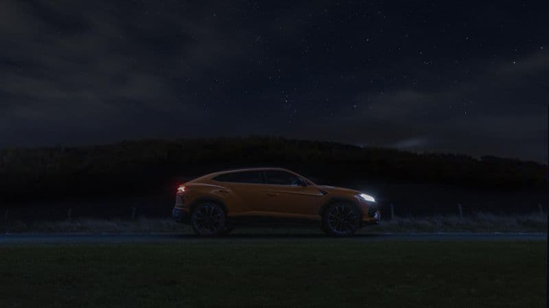 Lamborghini Urus Night Wallpaper