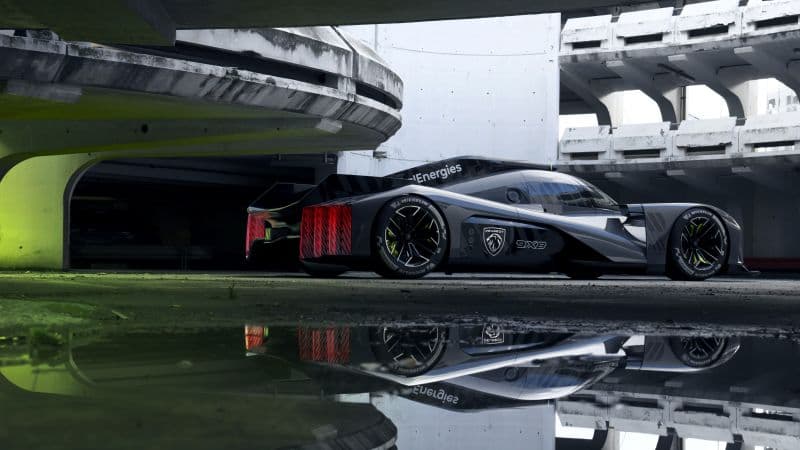 Peugeot 9X8 Prototype Le Mans Sports cars Wallpaper