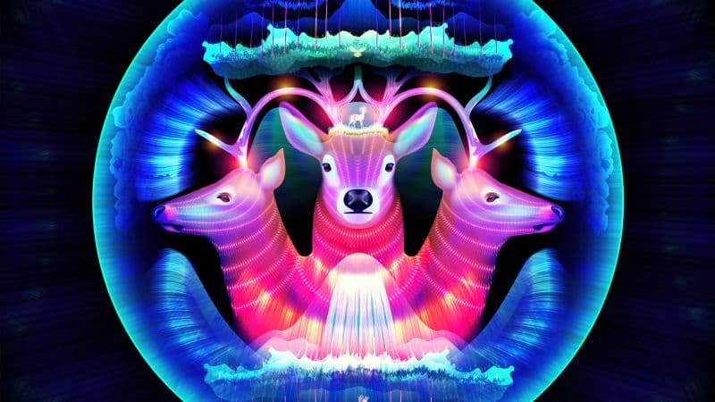 Glowing Colorful Wallpaper