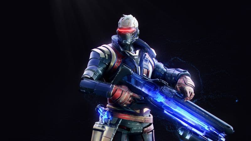 Soldier 76 AMOLED Wallpaper