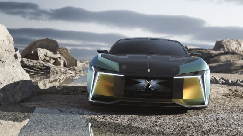 DS E-Tense Performance Concept Formula E racing car Wallpaper