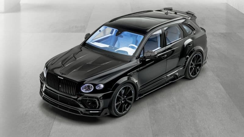 Mansory Bentley Bentayga Speed Black cars Wallpaper