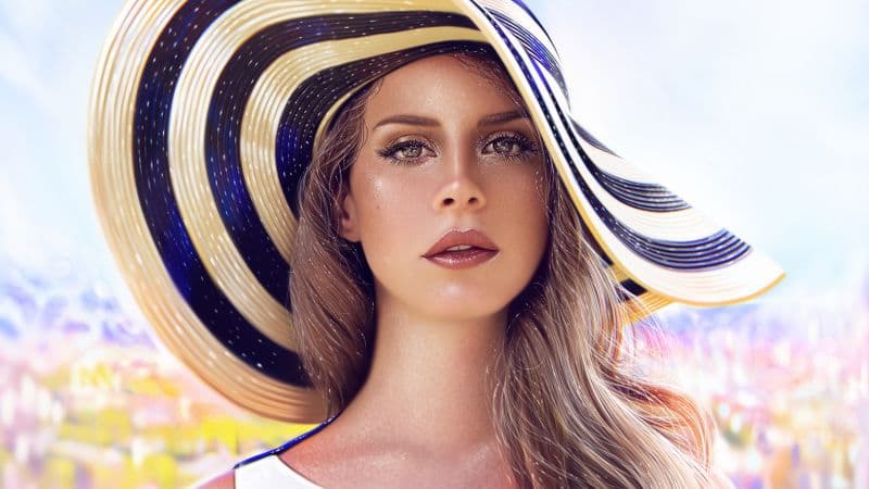 Lana Del Rey American singer Wallpaper